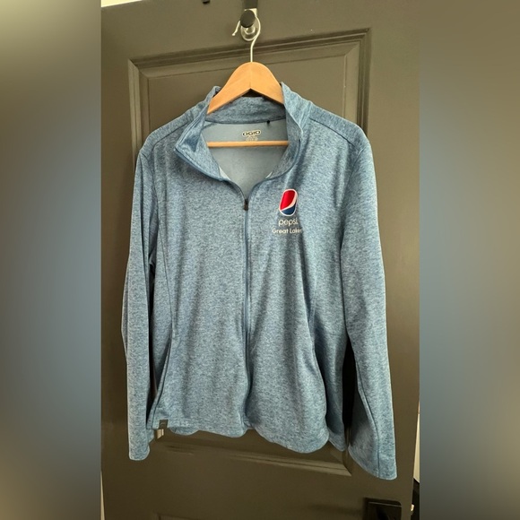 OGIO Heather Blue Full-Zip Jacket - Picture 1 of 1